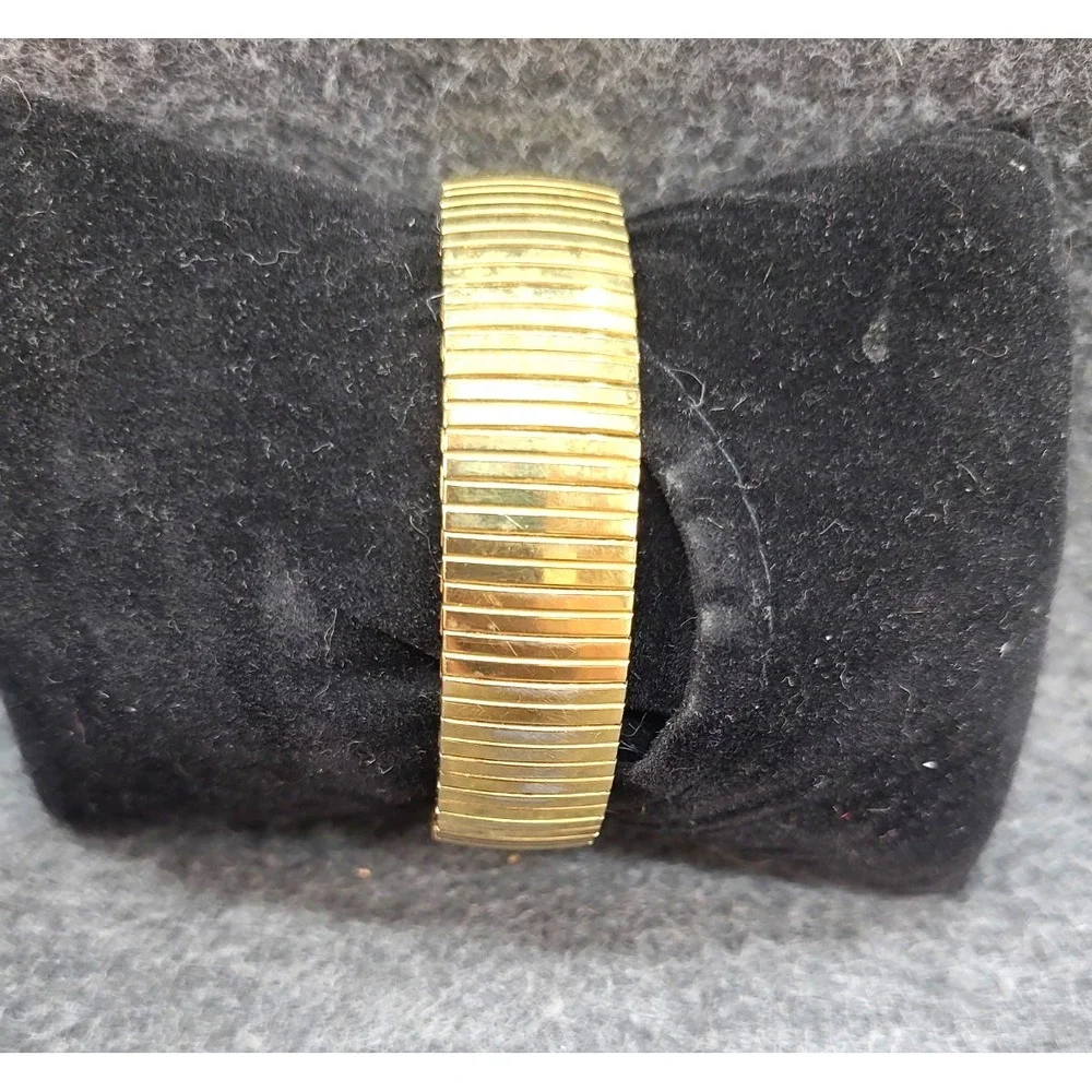 Vintage Speidel Watch Goldtone Quartz 6